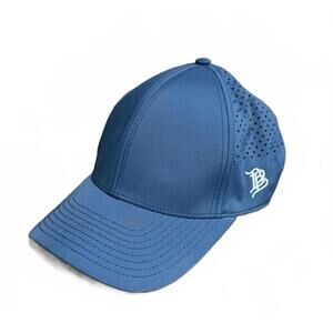 Branded Bills Men's Navy Blue Performance Adjustable Baseball Hat Blank Snapback